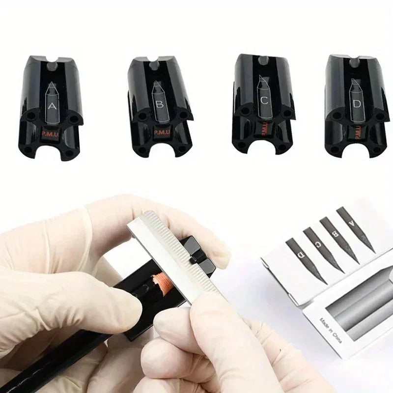 Buy The Best By Artsulli - Art is Long Life Short - 1pcs Brow Pen Sharpener Trimmer with Microblading Blade Tattoo Supplies Set Eyebrows