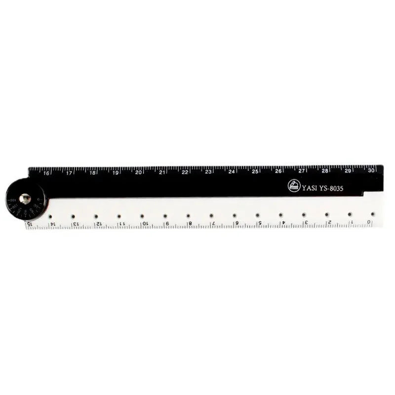 Buy The Best By Artsulli - Art is Long Life Short - 1pcs Folding ruler black and white simple graphic folding student learning supplies