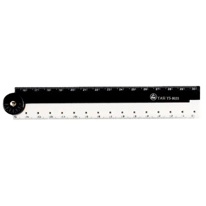 Buy The Best By Artsulli - Art is Long Life Short - 1pcs Folding ruler black and white simple graphic folding student learning supplies