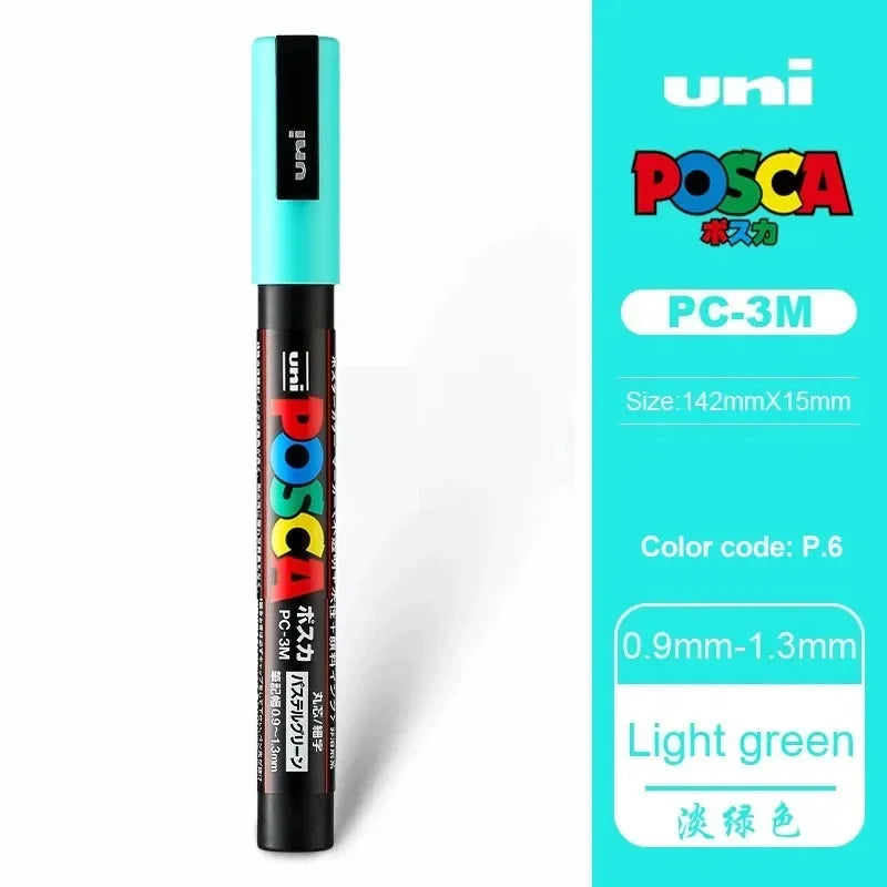 Buy The Best By Artsulli - Art is Long Life Short - 1pcs Japan UNI POSCA Markers PC-1M/3M/5M Acrylic Graffiti Pen Waterproof DIY Stackable