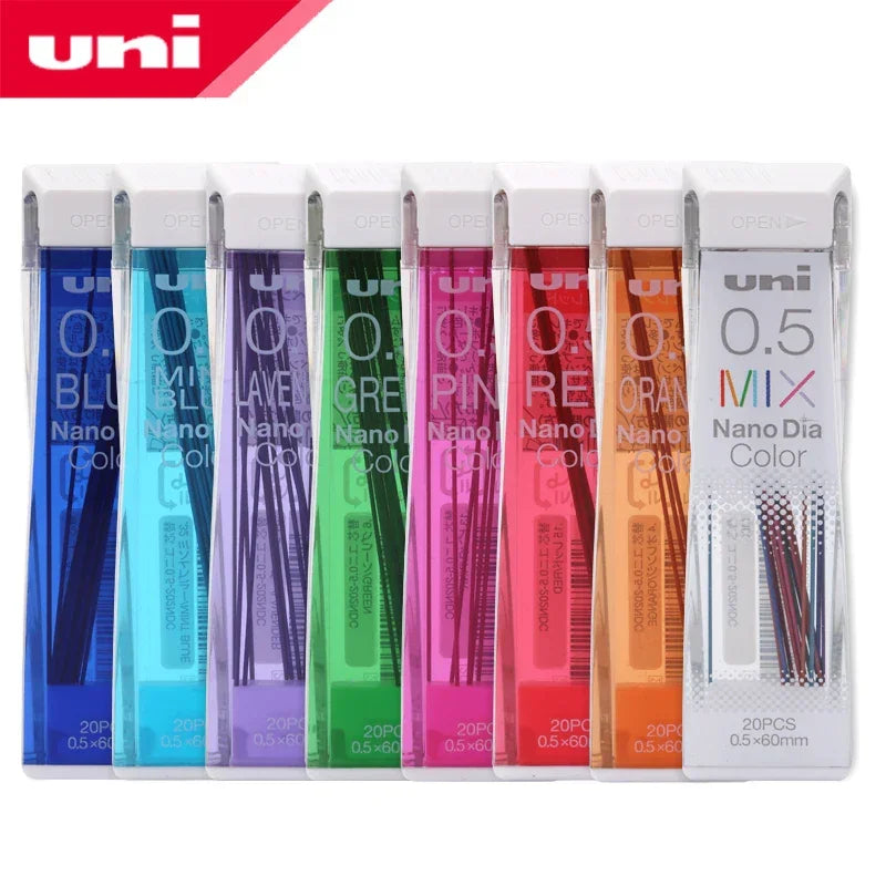 Buy The Best By Artsulli - Art is Long Life Short - 1pcs Uni 0.5/0.7mm 202NDC Mechanical Pencil Color Led Paint Special Refills Cute School