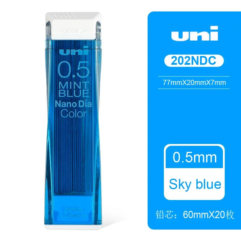 Buy The Best By Artsulli - Art is Long Life Short - 1pcs Uni 0.5/0.7mm 202NDC Mechanical Pencil Color Led Paint Special Refills Cute School