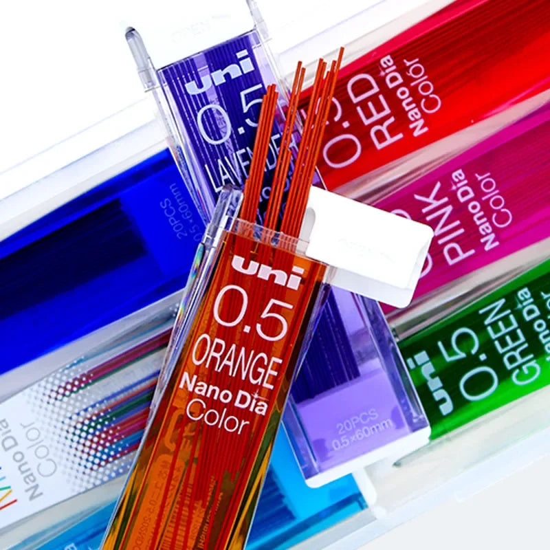 Buy The Best By Artsulli - Art is Long Life Short - 1pcs Uni 0.5/0.7mm 202NDC Mechanical Pencil Color Led Paint Special Refills Cute School