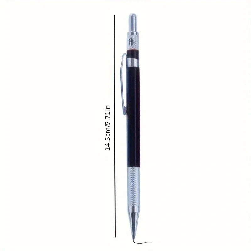 Buy The Best By Artsulli - Art is Long Life Short - 2.0MM Metal Mechanical Pencil with lead Drawing Design Automatic Special Student Office