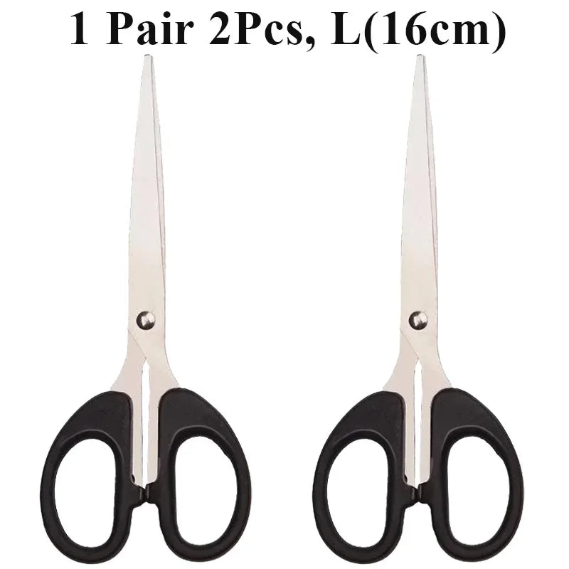 Buy The Best By Artsulli - Art is Long Life Short - 2/3Pcs New Office Scissors Student DIY Handcraft Paper Cutting Knife Home Stainless