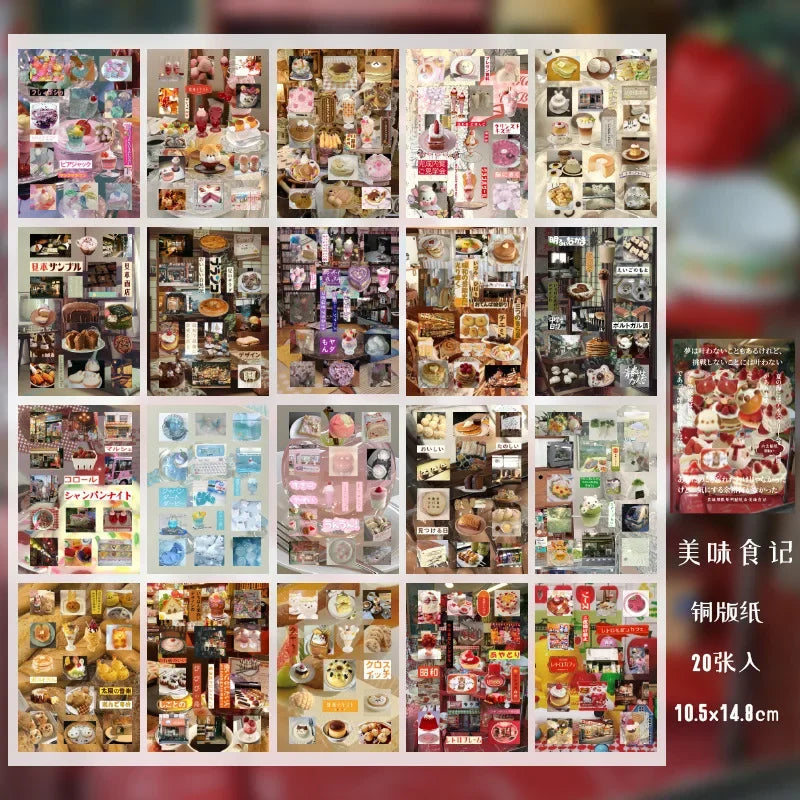 Buy The Best By Artsulli - Art is Long Life Short - 20/30 Sheets Die cut Japanese Stationery Stickers book Retro Cartoon Decorative Sticker