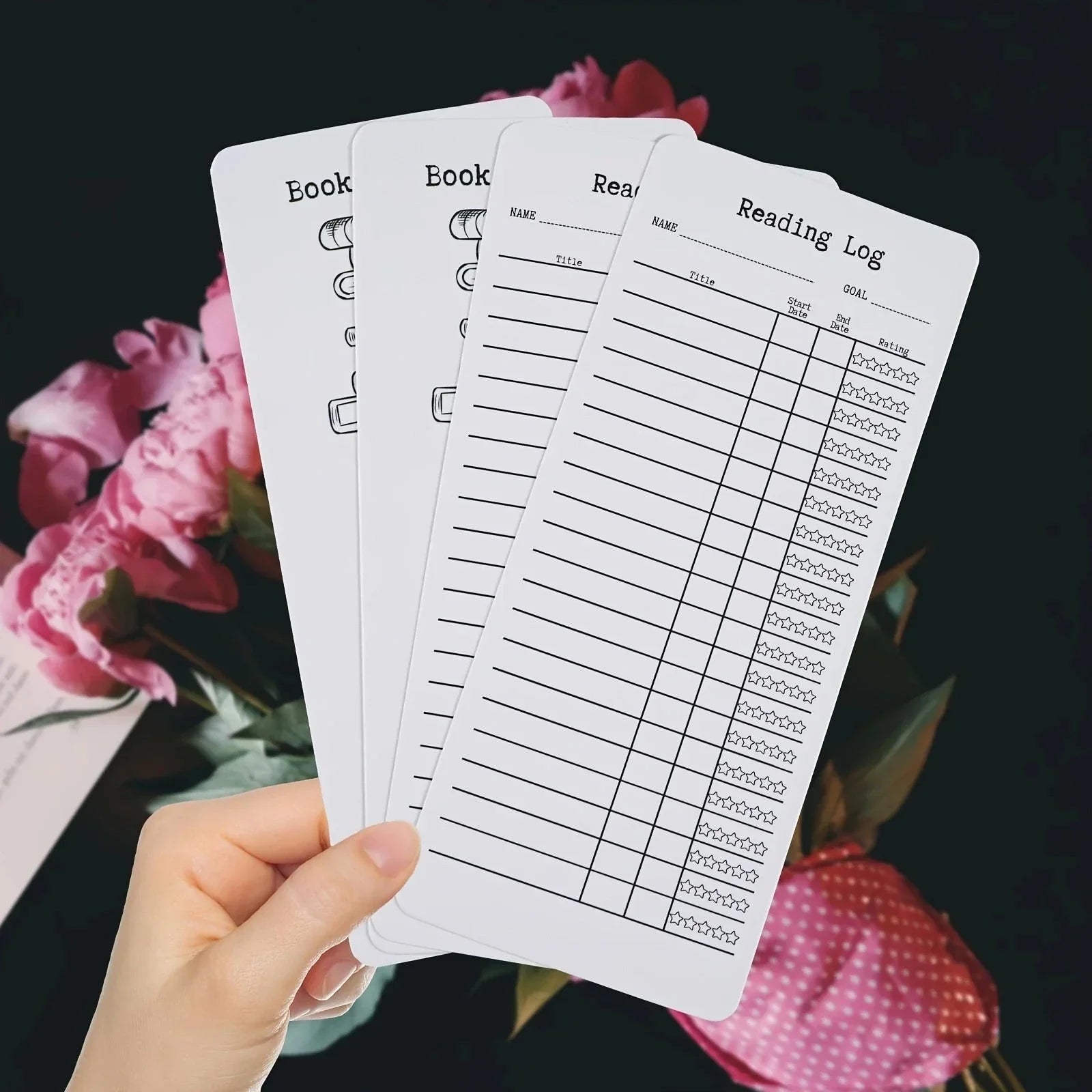 Buy The Best By Artsulli - Art is Long Life Short - 20/50 Pcs Reading List Bookmark Blank Bookmarks Book Accessories DIY for Projects