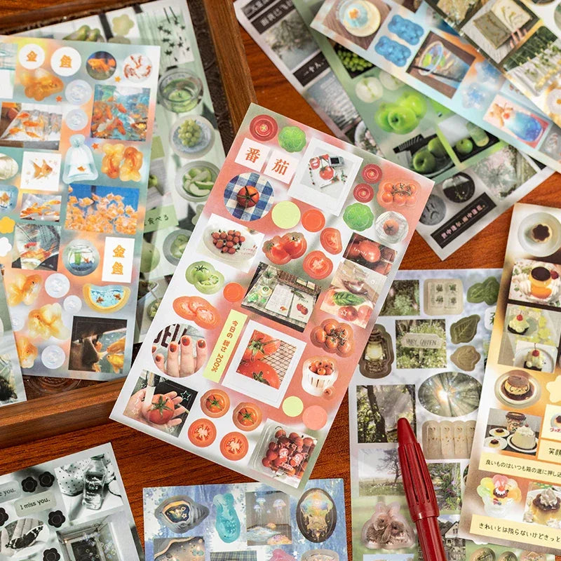 Buy The Best By Artsulli - Art is Long Life Short - 20 Pcs Die cut Stickers book Retro Cartoon Decorative handmade Scrapbooking supplies