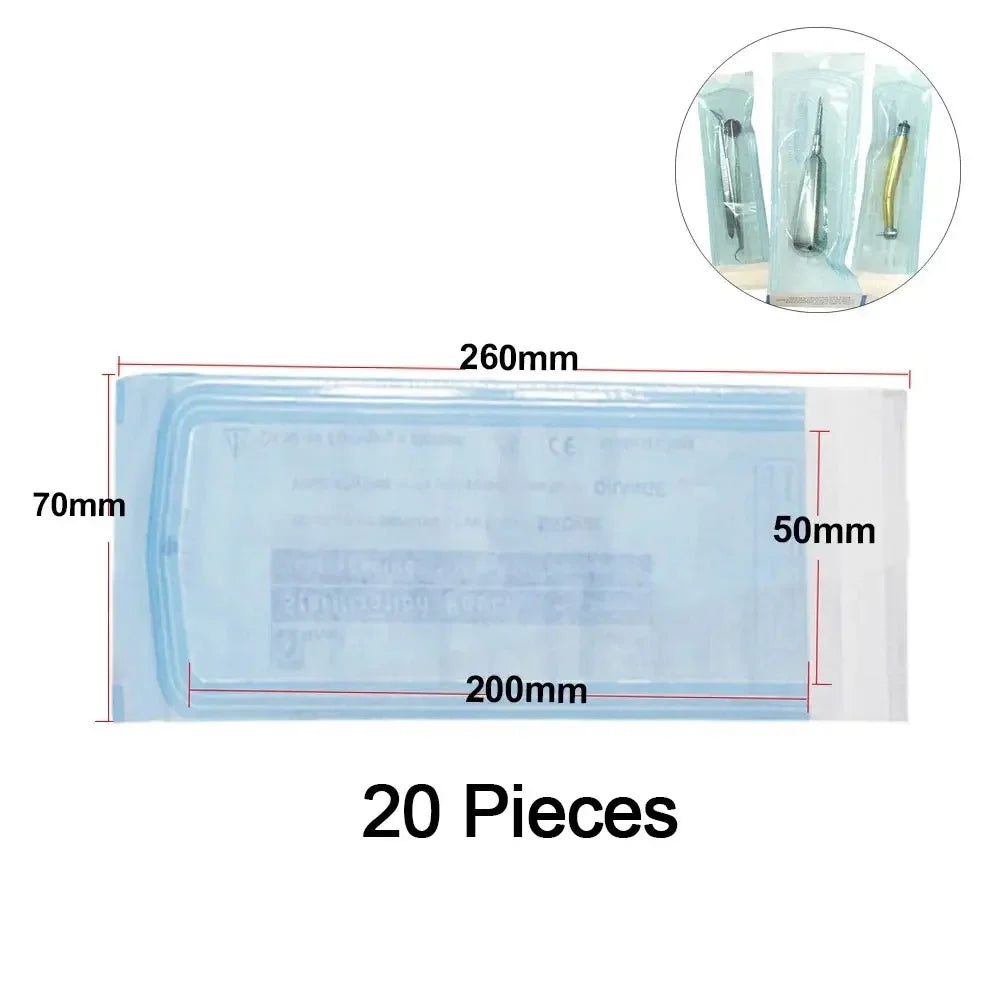 Buy The Best By Artsulli - Art is Long Life Short - 200-10PC Disposable Self-sealing Sterilization Pouches Bag 7 Sizes Tattoo Nail