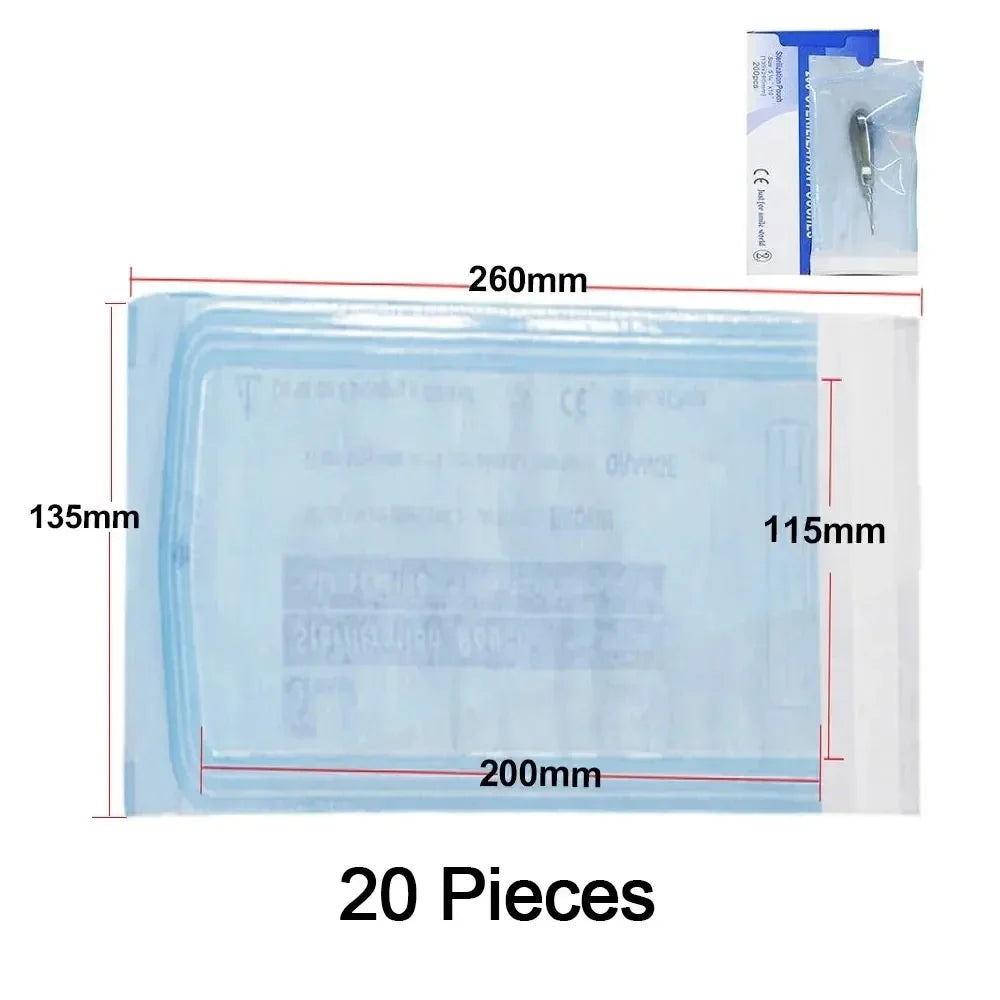 Buy The Best By Artsulli - Art is Long Life Short - 200-10PC Disposable Self-sealing Sterilization Pouches Bag 7 Sizes Tattoo Nail
