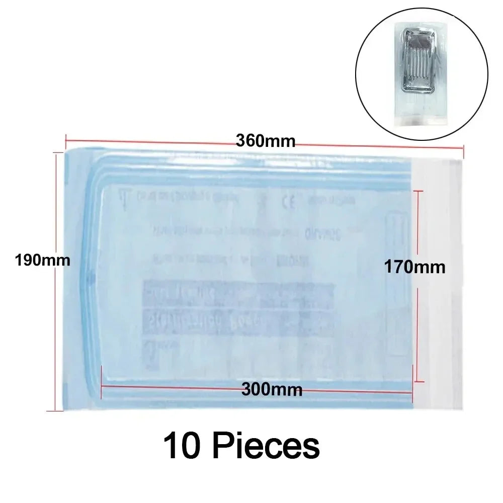 Buy The Best By Artsulli - Art is Long Life Short - 200-10PC Disposable Self-sealing Sterilization Pouches Bag 7 Sizes Tattoo Nail