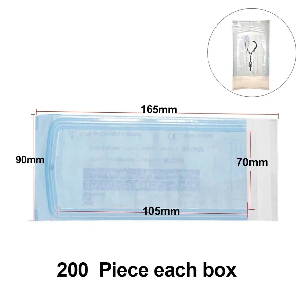 Buy The Best By Artsulli - Art is Long Life Short - 200-10PC Disposable Self-sealing Sterilization Pouches Bag 7 Sizes Tattoo Nail