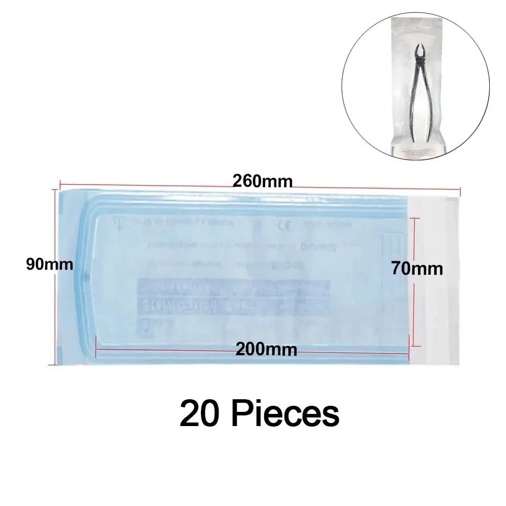 Buy The Best By Artsulli - Art is Long Life Short - 200-10PC Disposable Self-sealing Sterilization Pouches Bag 7 Sizes Tattoo Nail