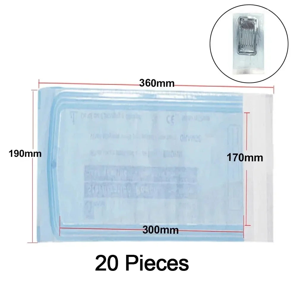 Buy The Best By Artsulli - Art is Long Life Short - 200-10PC Disposable Self-sealing Sterilization Pouches Bag 7 Sizes Tattoo Nail