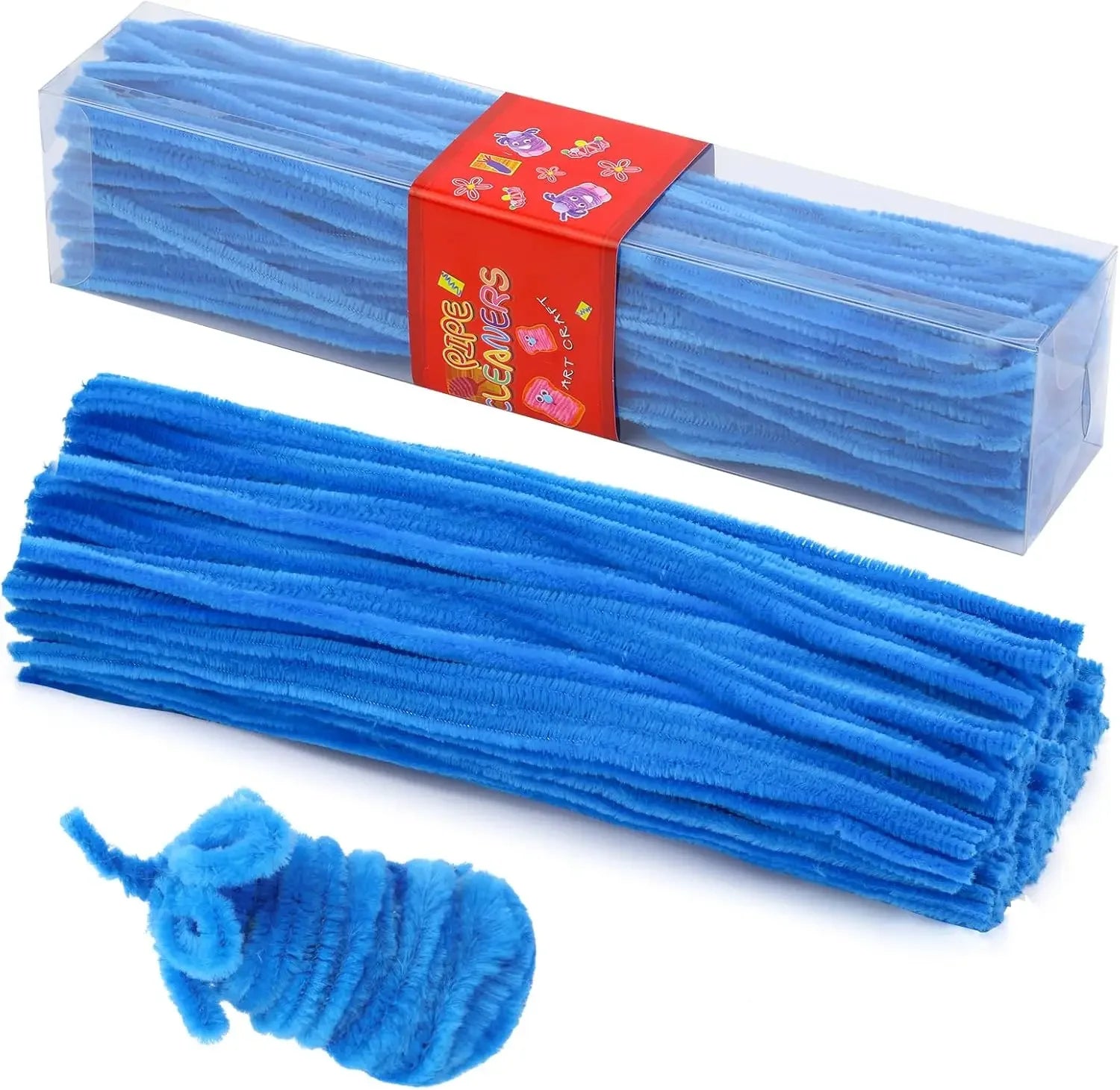 Buy The Best By Artsulli - Art is Long Life Short - 200pcs Pipe Cleaners Craft Set with 10 pairs Adhesive Eyes Chenille Stems DIY Christmas