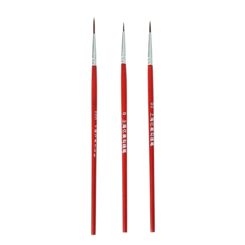 Buy The Best By Artsulli - Art is Long Life Short - 20pcs Thin Supplies Hand Painted Acrylic Hook Line Pen Paint Painting Brush Drawing