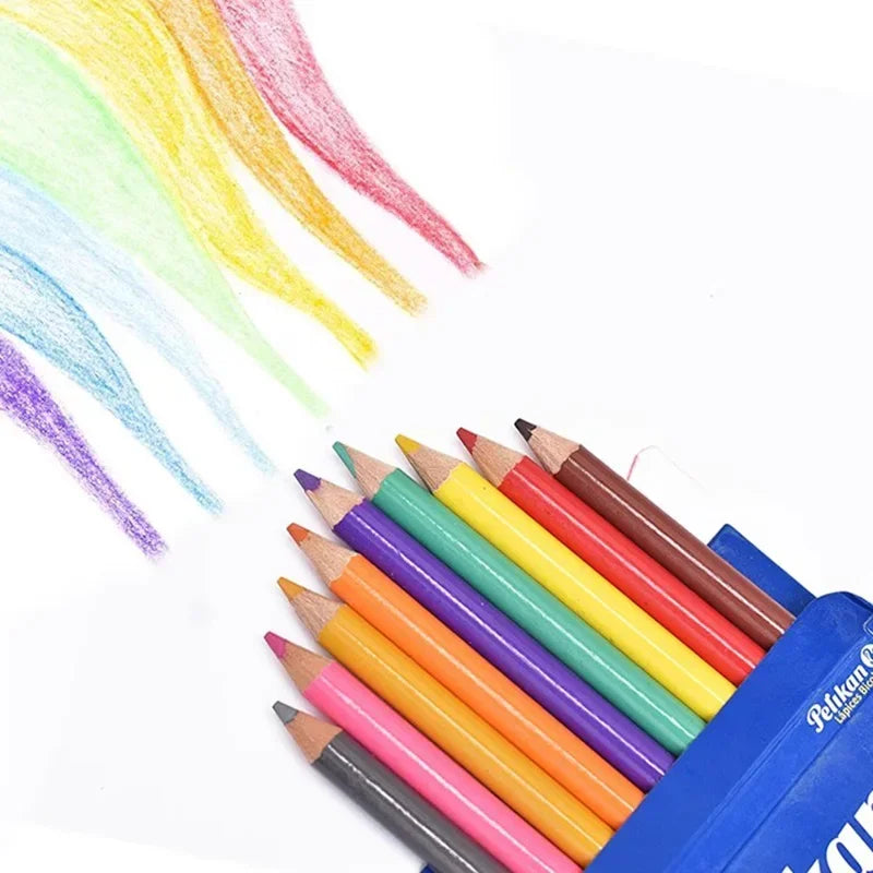Buy The Best By Artsulli - Art is Long Life Short - 24 Colors Double Headed Pencils for Children Professional Drawing Sketching and Pastel