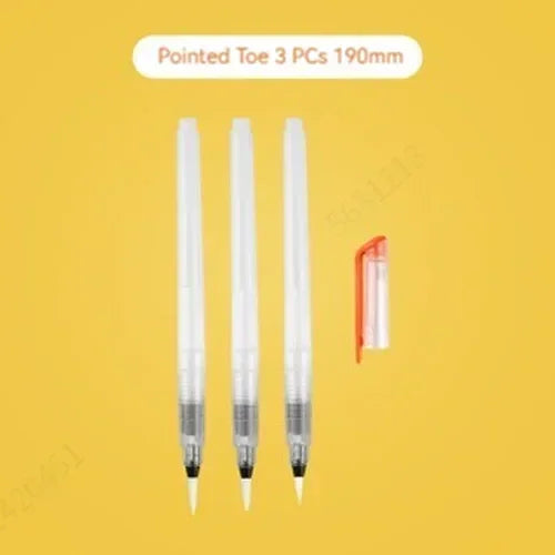 Buy The Best By Artsulli - Art is Long Life Short - 3/6 Piece Water Color Brush Pen Set Watercolor Paint Pens for Painting Markers