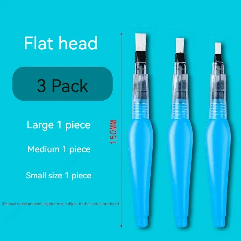 Buy The Best By Artsulli - Art is Long Life Short - 3/6 Piece Water Color Brush Pen Set Watercolor Paint Pens for Painting Markers
