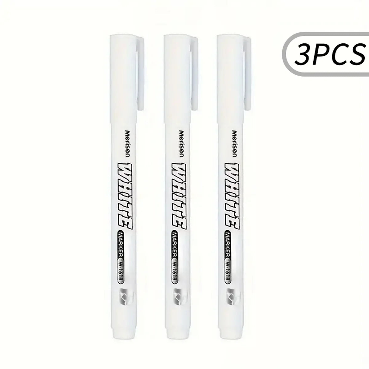 Buy The Best By Artsulli - Art is Long Life Short - 3/6pcs Waterproof White Marker Pen for Tire Painting Fabric Wood and Leather