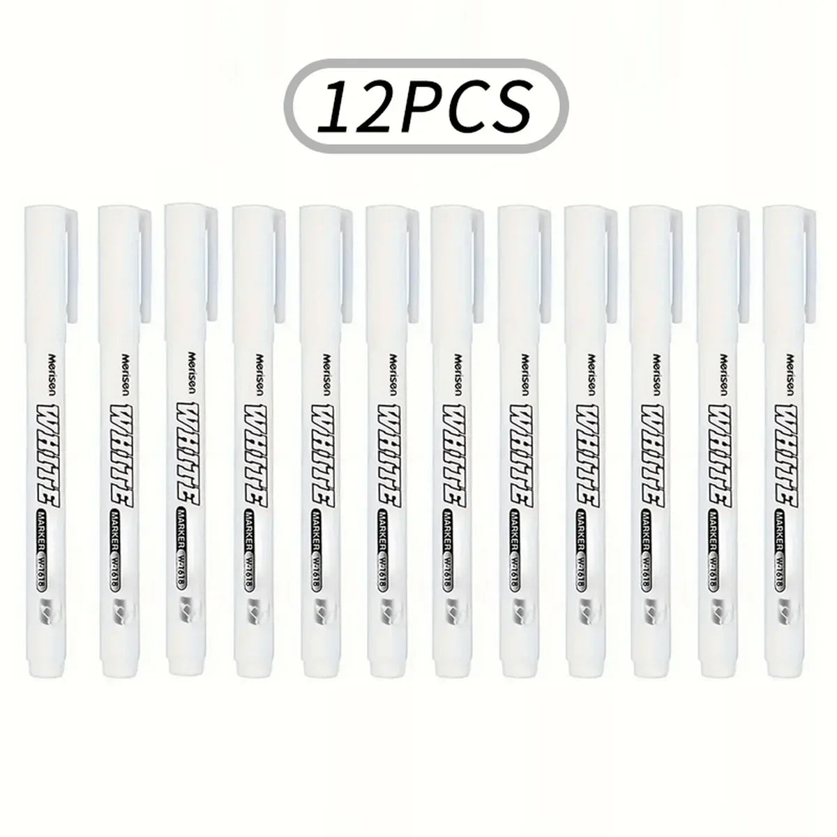 Buy The Best By Artsulli - Art is Long Life Short - 3/6pcs Waterproof White Marker Pen for Tire Painting Fabric Wood and Leather