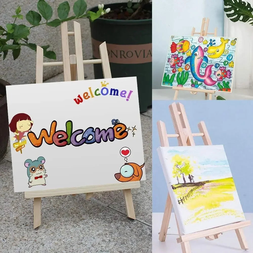 Buy The Best By Artsulli - Art is Long Life Short - 30cm/40cm/50cm Foldable Tabletop Easel Lightweight Adjustable Wood Drawing Supply