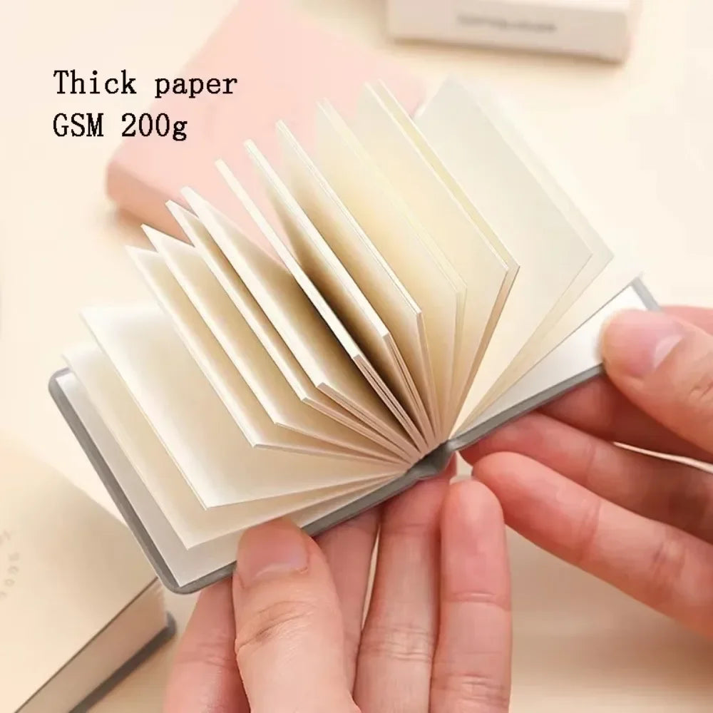 Buy The Best By Artsulli - Art is Long Life Short - 3Pcs/Pack Mini Drawing Book Square Watercolor Sketchbook Thick Paper 3 Painting Work