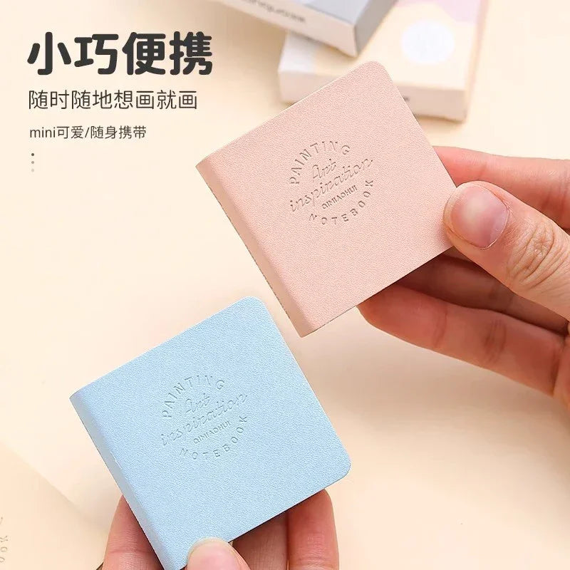 Buy The Best By Artsulli - Art is Long Life Short - 3pcs/set Colorful Mini Drawing Books Square Watercolor Sketchbook Thick Paper Study