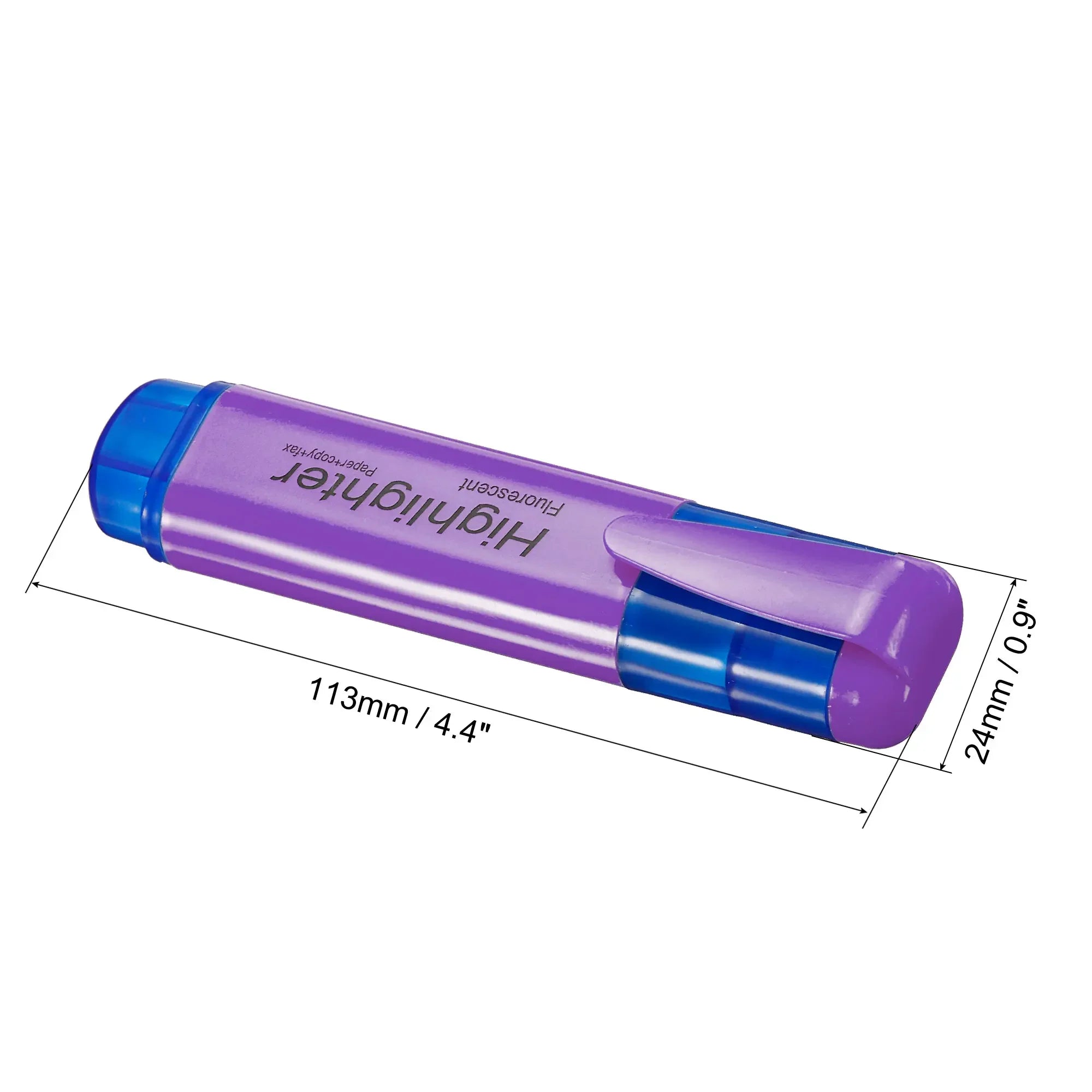 Buy The Best By Artsulli - Art is Long Life Short - 4/6Pc Highlighter Fluorescent Pen Broad Tip Writing Marker Pens for Drawing Doodling