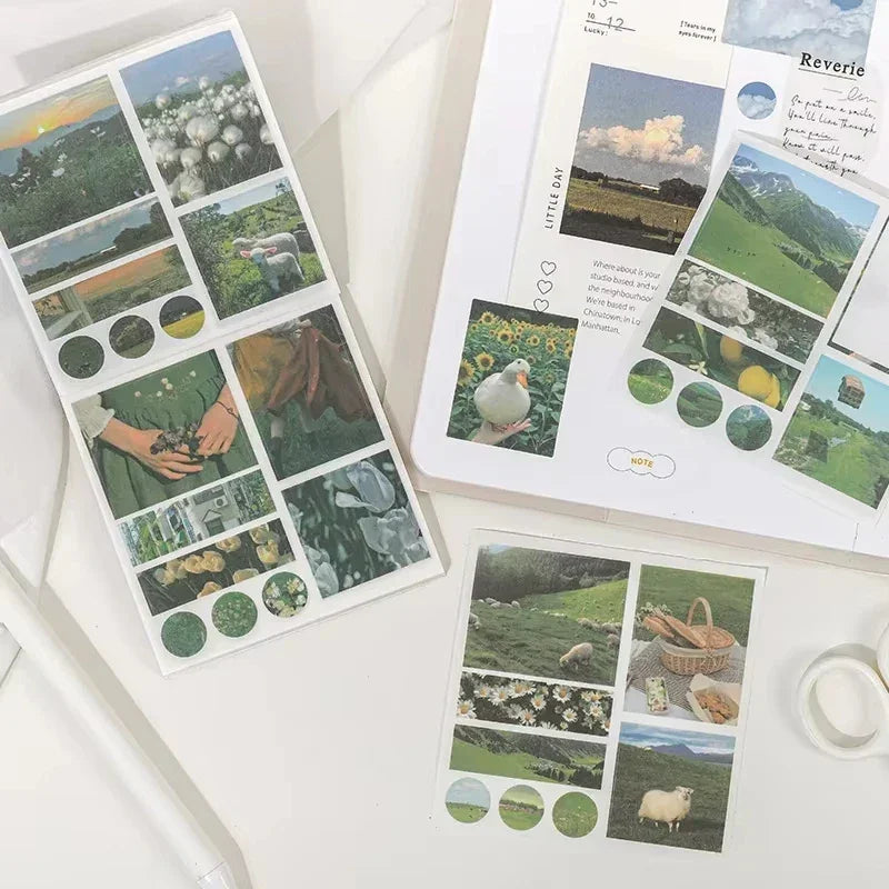 Buy The Best By Artsulli - Art is Long Life Short - 40pcs Decoration Sticker Planner Handbook Scrapbook DIY Material Creative Aesthetics