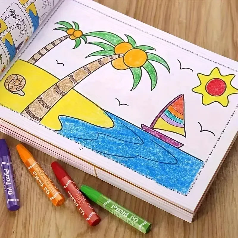 Buy The Best By Artsulli - Art is Long Life Short - 46-Page Kids Drawing & Painting Coloring Book - Educational Supplies for Creative