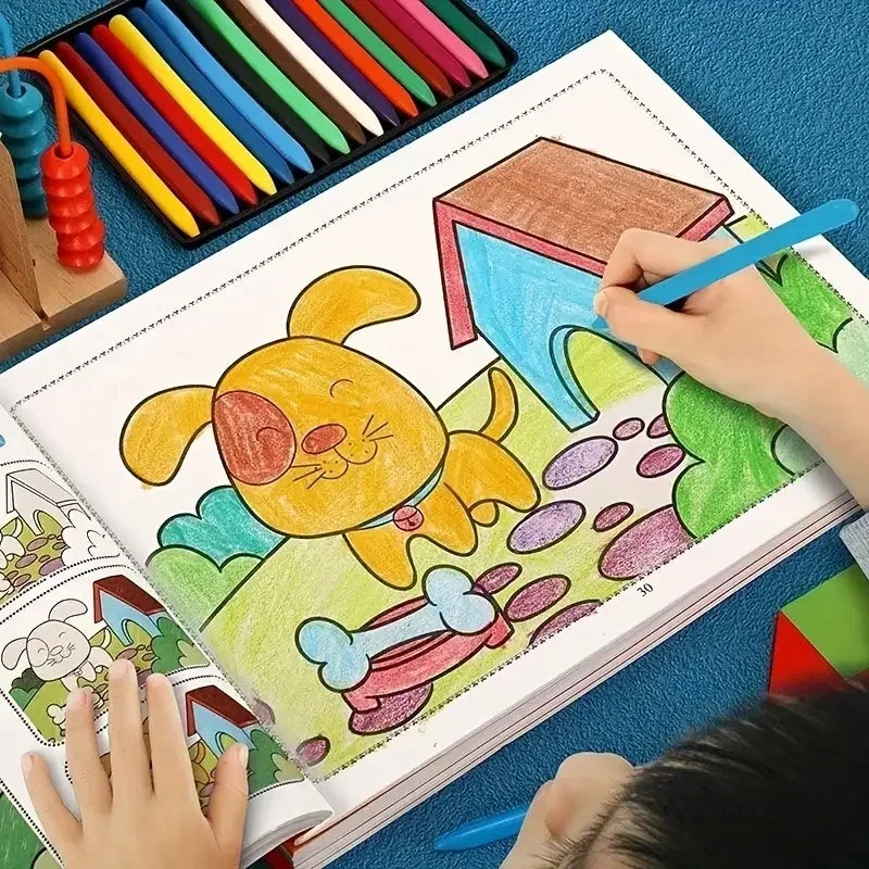 Buy The Best By Artsulli - Art is Long Life Short - 46-Page Kids Drawing & Painting Coloring Book - Educational Supplies for Creative