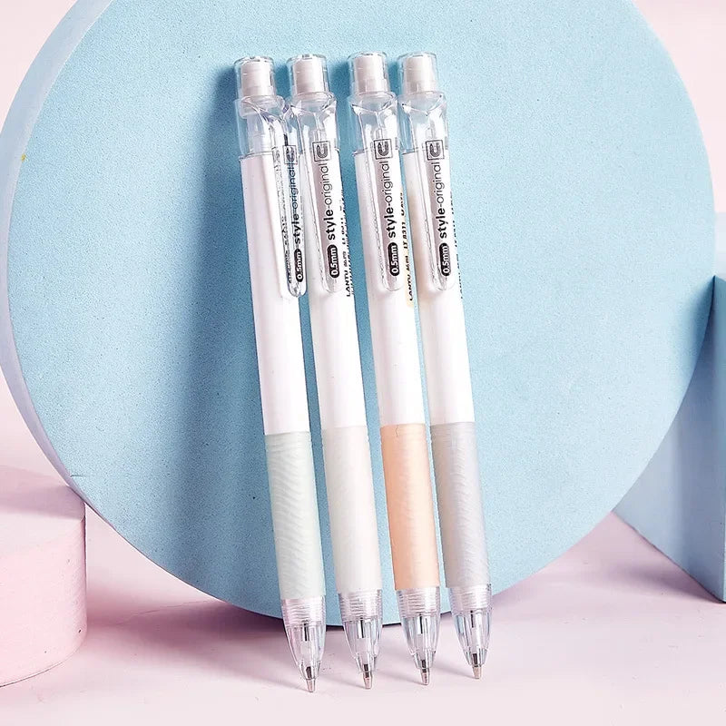 Buy The Best By Artsulli - Art is Long Life Short - 4PC/Set Mechanical Pencil Stationery Lapices Soft Rubber Grip 0.5/0.7mm School Supplies