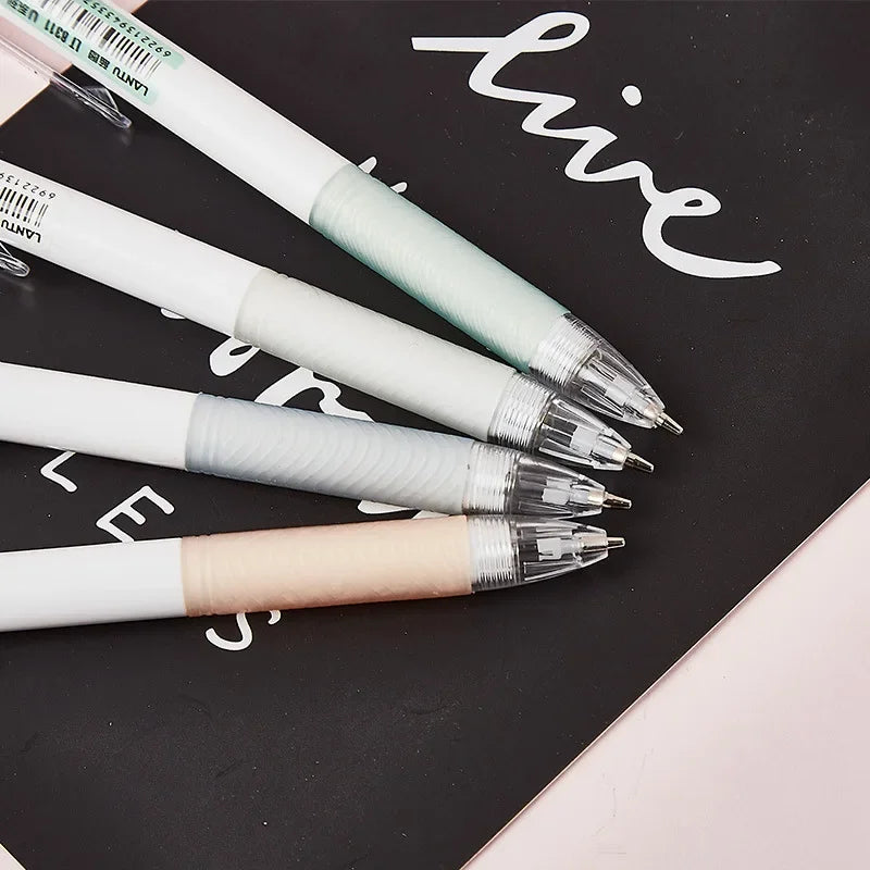 Buy The Best By Artsulli - Art is Long Life Short - 4PC/Set Mechanical Pencil Stationery Lapices Soft Rubber Grip 0.5/0.7mm School Supplies