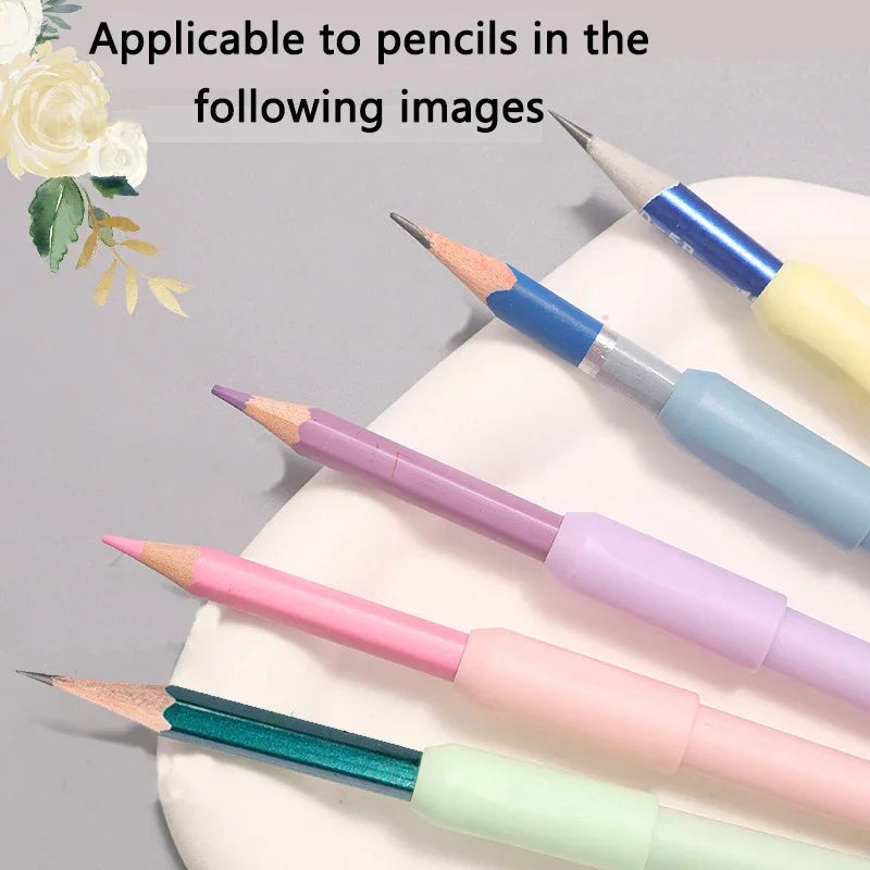 Buy The Best By Artsulli - Art is Long Life Short - 5 Pcs Pencil extender art pen grip holder sketching pencil colored case extension