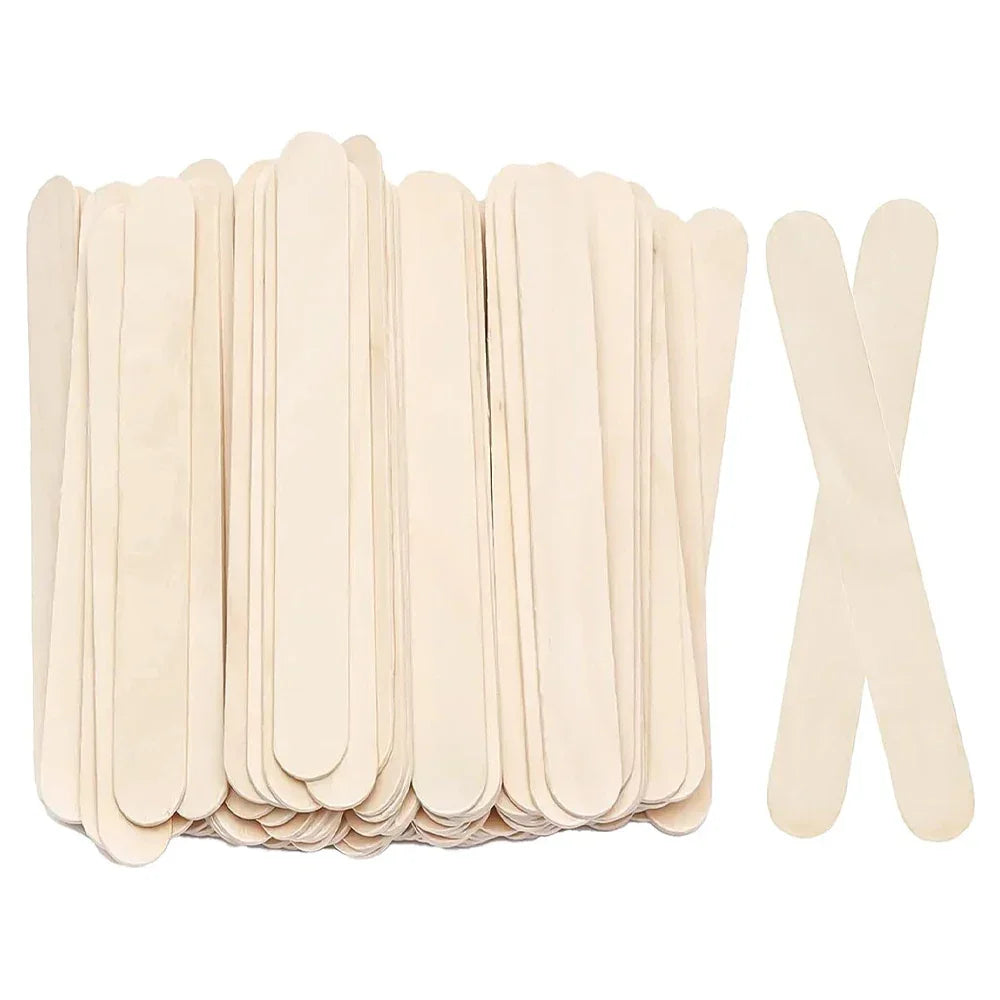 Buy The Best By Artsulli - Art is Long Life Short - 50/100/150Pcs 11.4cm Wooden Resin Epoxy Stirring Stick Popsicle Ice Cream Handmade Tool