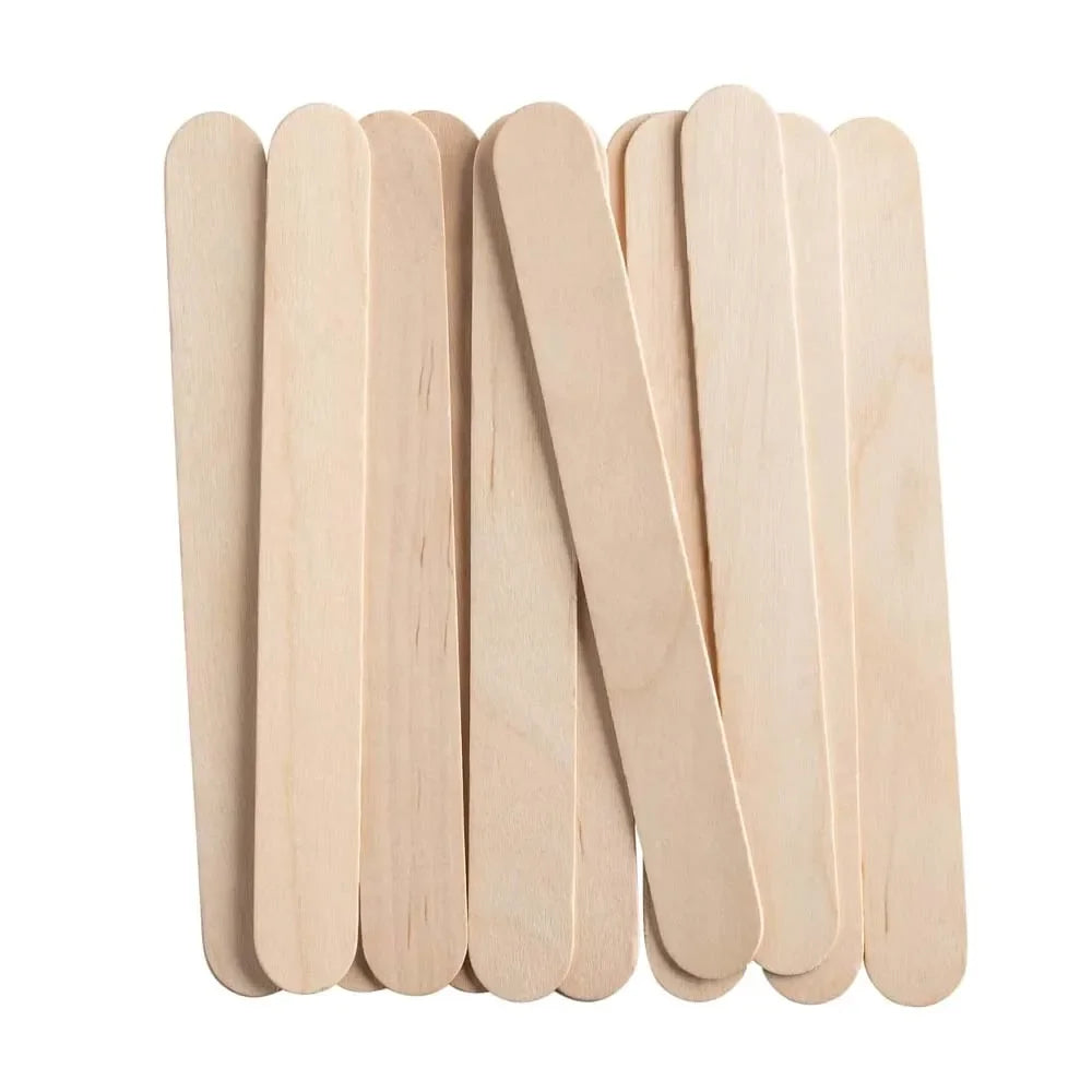 Buy The Best By Artsulli - Art is Long Life Short - 50/100/150Pcs 11.4cm Wooden Resin Epoxy Stirring Stick Popsicle Ice Cream Handmade Tool