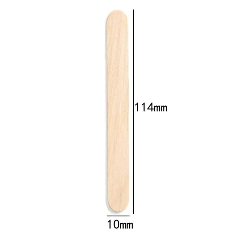 Buy The Best By Artsulli - Art is Long Life Short - 50/100/150Pcs 11.4cm Wooden Resin Epoxy Stirring Stick Popsicle Ice Cream Handmade Tool