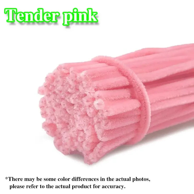 Buy The Best By Artsulli - Art is Long Life Short - 50/100Pcs Chenille Stems Colorful DIY Strips Twist Bar Anvil Wire Plush Handmade