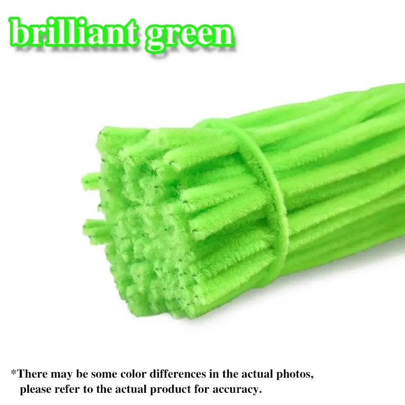 Buy The Best By Artsulli - Art is Long Life Short - 50/100Pcs Chenille Stems Colorful DIY Strips Twist Bar Anvil Wire Plush Handmade