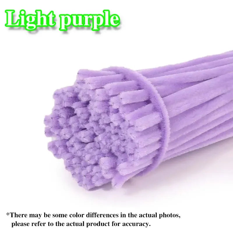 Buy The Best By Artsulli - Art is Long Life Short - 50/100Pcs Chenille Stems Colorful DIY Strips Twist Bar Anvil Wire Plush Handmade
