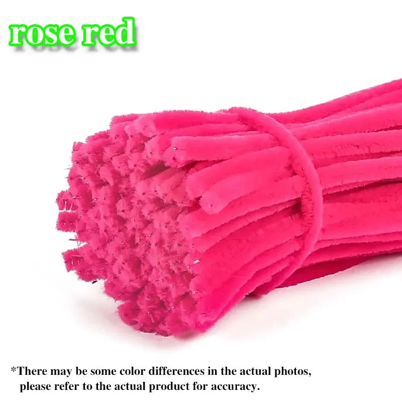 Buy The Best By Artsulli - Art is Long Life Short - 50/100Pcs Chenille Stems Colorful DIY Strips Twist Bar Anvil Wire Plush Handmade