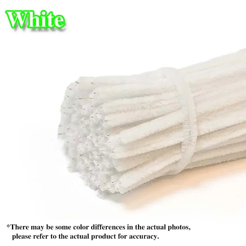 Buy The Best By Artsulli - Art is Long Life Short - 50/100Pcs Chenille Stems Colorful DIY Strips Twist Bar Anvil Wire Plush Handmade