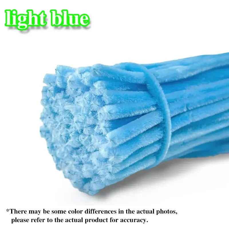 Buy The Best By Artsulli - Art is Long Life Short - 50/100Pcs Chenille Stems Colorful DIY Strips Twist Bar Anvil Wire Plush Handmade
