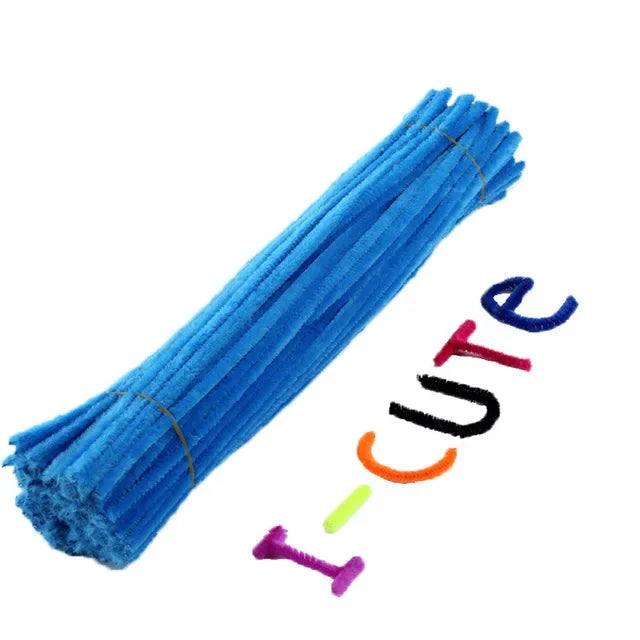 Buy The Best By Artsulli - Art is Long Life Short - 50pcs Chenille Stems Pipe Cleaners Kids Plush Stick Children’s Educational Toys