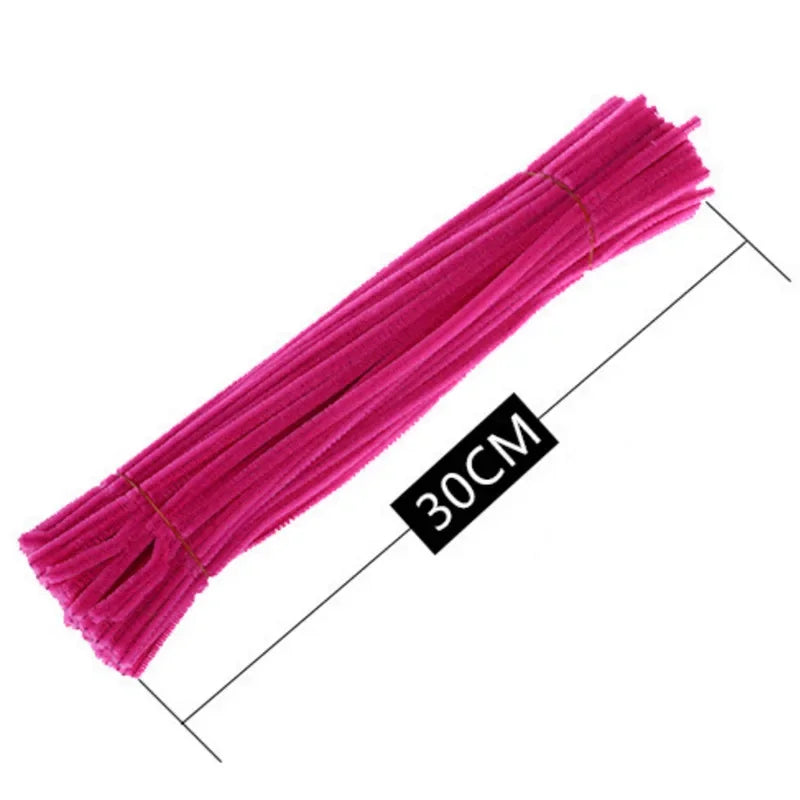 Buy The Best By Artsulli - Art is Long Life Short - 50pcs Chenille Stems Pipe Cleaners Kids Plush Stick Children’s Educational Toys