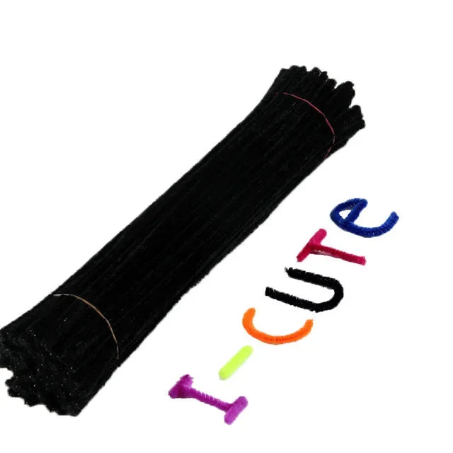 Buy The Best By Artsulli - Art is Long Life Short - 50pcs Chenille Stems Pipe Cleaners Kids Plush Stick Children’s Educational Toys