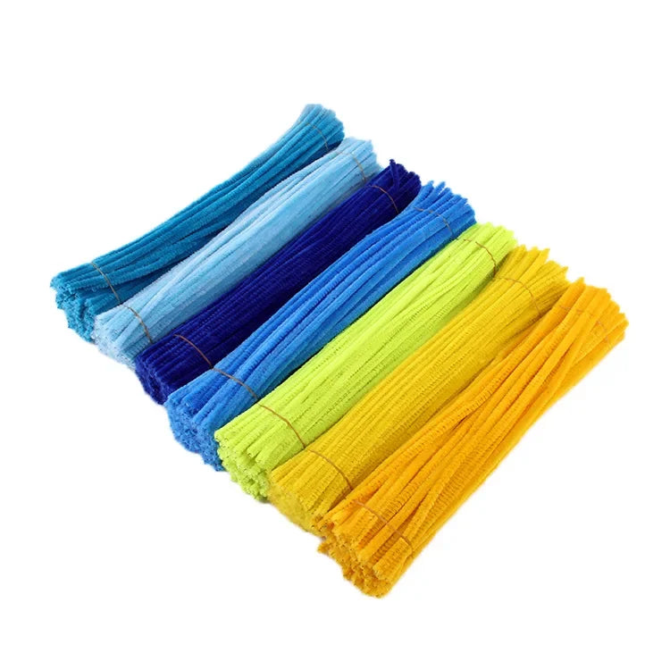 Buy The Best By Artsulli - Art is Long Life Short - 50pcs Chenille Stems Pipe Cleaners Kids Plush Stick Children’s Educational Toys
