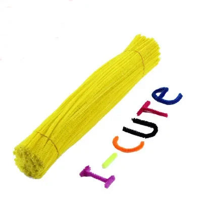 Buy The Best By Artsulli - Art is Long Life Short - 50pcs Chenille Stems Pipe Cleaners Kids Plush Stick Children’s Educational Toys