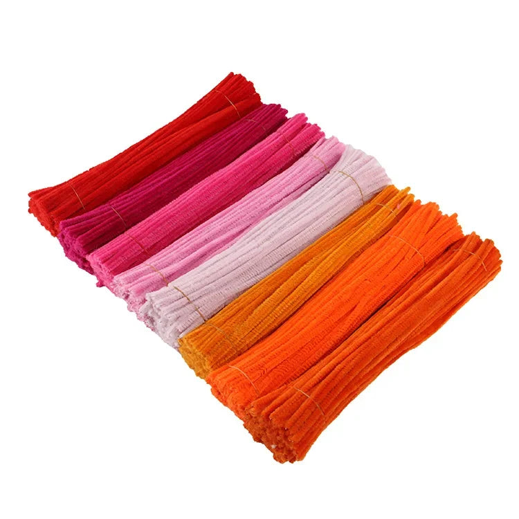 Buy The Best By Artsulli - Art is Long Life Short - 50pcs Chenille Stems Pipe Cleaners Kids Plush Stick Children’s Educational Toys